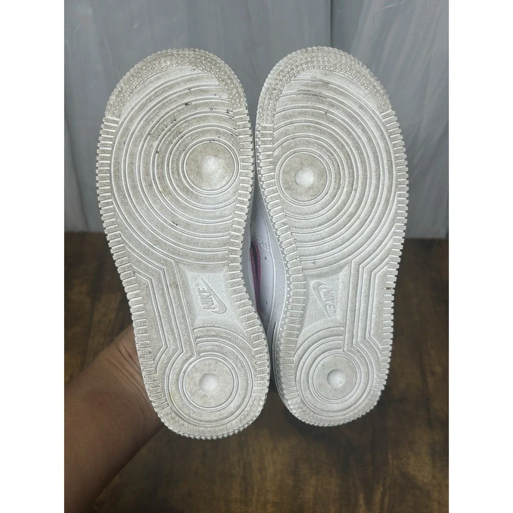 Nike AIR FORCE 1 LOW '07 LV8‎ GS Purple [DX3933-100] Size 11.5C Youth Toddler